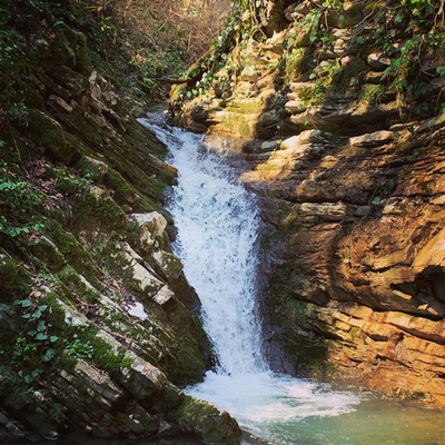 Водопад Купель Адама