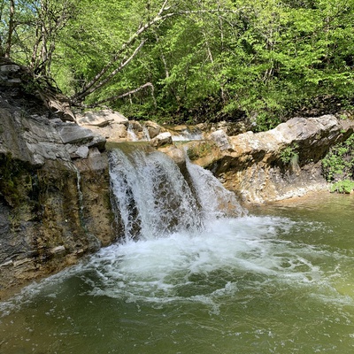 Водопады реки Жане